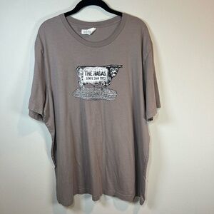The Nadas T-Shirt Light Brown Folk Des Moines Band Tee Iowa State Fair 2023  XXL